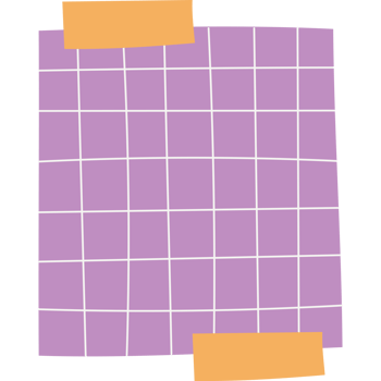 grid sticky note png