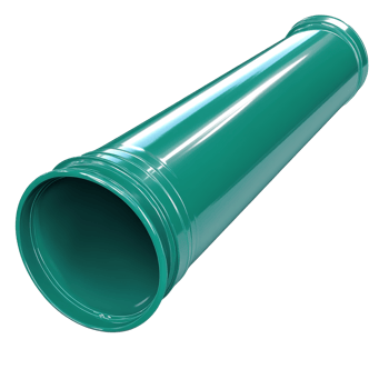 Green pipe on white for construction png