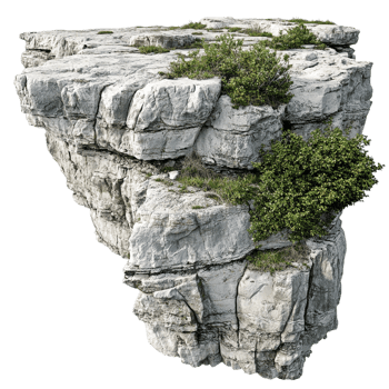 Cliff Edge on transparent background png