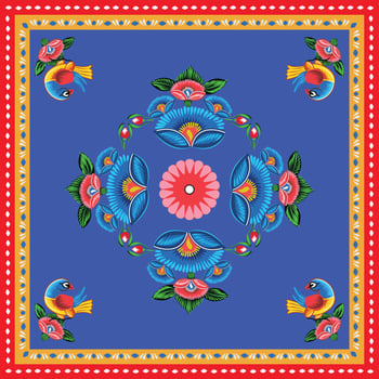 A set of Colorful Rickshaw painting. Pakistani truck art or indian art vector