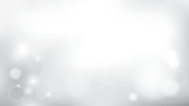 Abstract geometric white and gray color background, bokeh pattern. illustration. vector