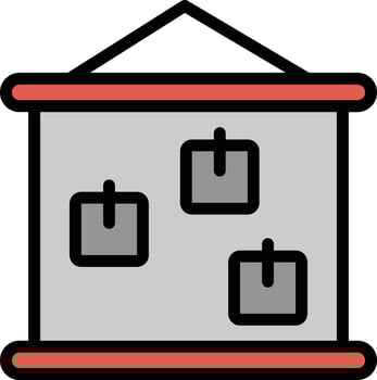 Board Glyph Icon Design vector