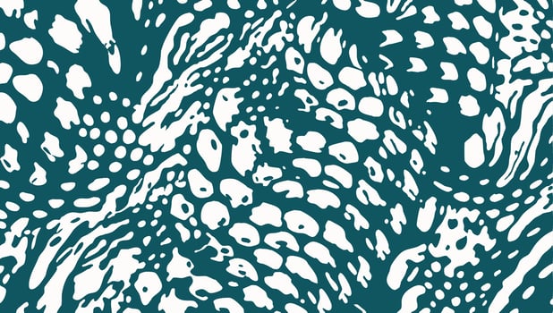 A teal and white pattern with dots vector