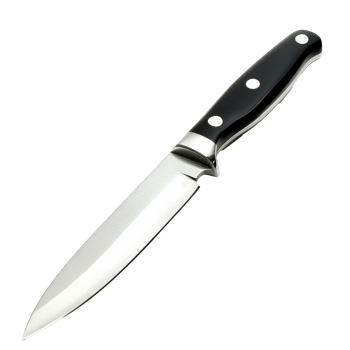 Sharp kitchen knife on a light background png