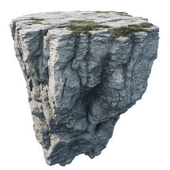 Cliff Edge on transparent background png