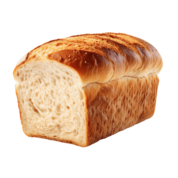loaf of bread isolated on transparent background png