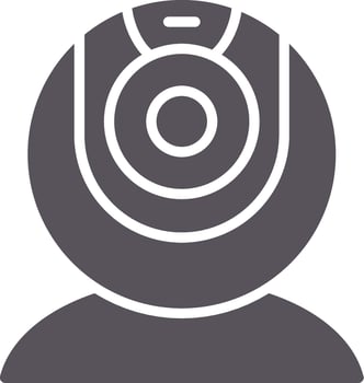web camera Colorful Icon vector