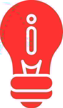 idea Colorful Icon vector