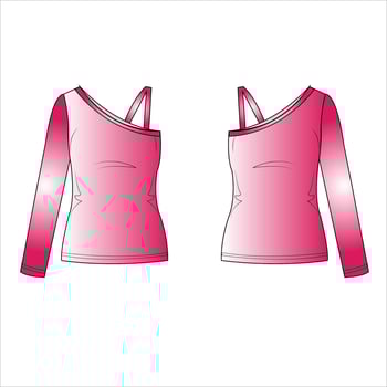 Vectorbody Slim Fit Sports, Gym Wear, Fashion Model Dress Photoshoot Celebrity dress vector