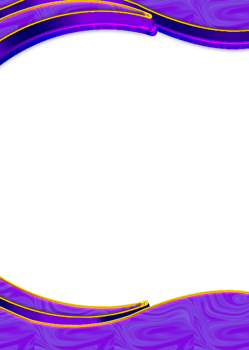 Award certificate of appreciation frame border in blue light png