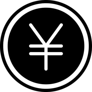 Yen Sign Symbol - Icon vector