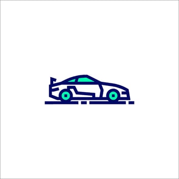 A car icon on a white background vector