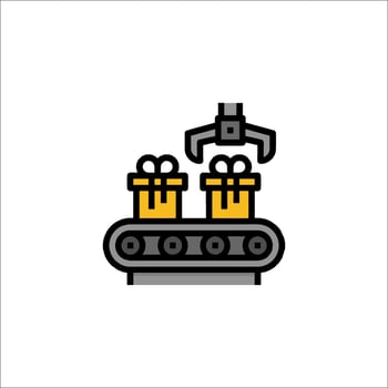 A machine with two boxes on it vector