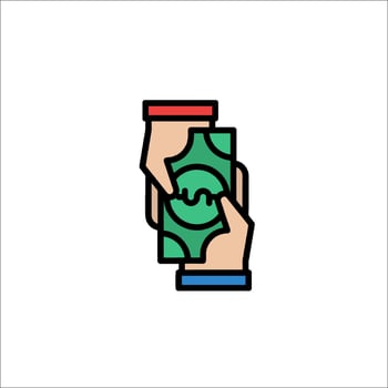 Money icon illustration vector