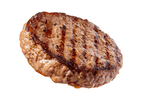 Isolated Grilled Patty for Menu and Ads png
