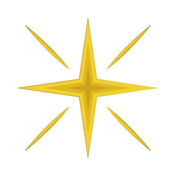 Illustration of star vector