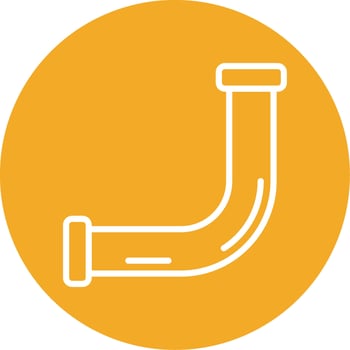 Pipe Colorful Icon vector