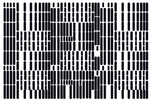 dotted halftone gradient texture. disappearing rectangular background vector