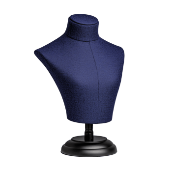 Empty dress form mannequin for tailoring on transparent background png