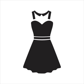 Cloth. Fashion. Beauty and Fashion collection icon vector