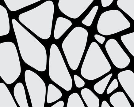 Abstract biomorphism cavity shape line pattern background layout wallpaper poster texture print art vector