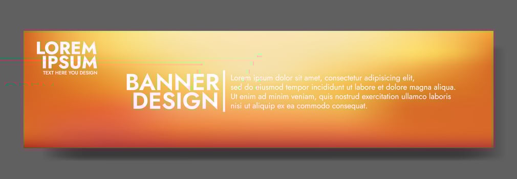 a background with orange and yellow colors vector