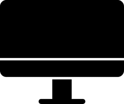 Computer Glyph Icon vector