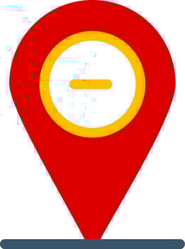 Pin Location Flat Icon vector