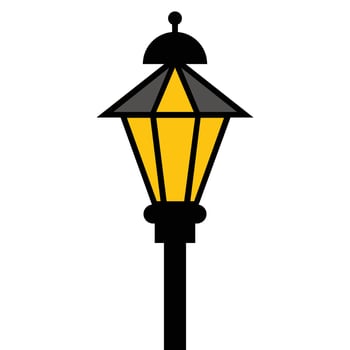 Illuminating Street Light Elegance vector