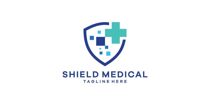 logo design medical,medical protection,plus,hospital,logo design ,icon,symbol,idea,creative. vector