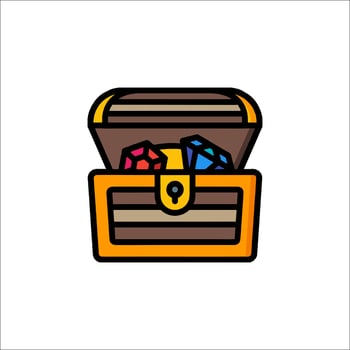 Treasure chest icon, treasure chest icon, treasure chest icon, treasure chest icon, treasure chest vector