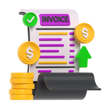 How to create a professional invoice template png