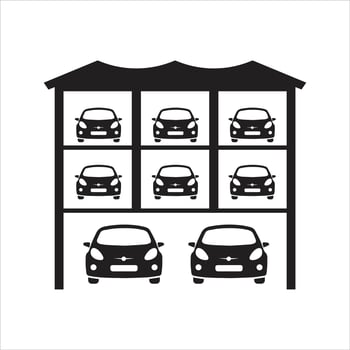 Car dealership icon. New cars. Approved used cars icon vector