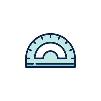 A meter icon on a white background vector