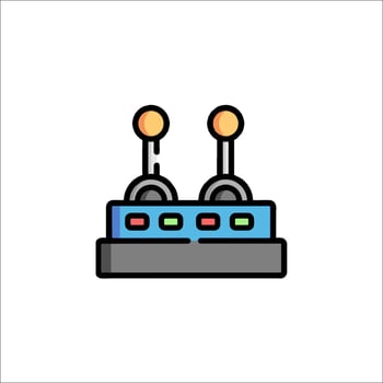 A game controller icon on a white background vector