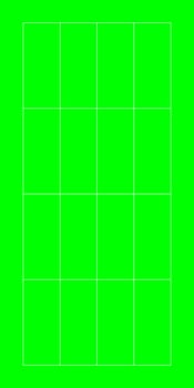 Green screen backdrop with tracking markers. Used for chromakeying and VFX integration in movies. High-quality illustration for professional production. vector