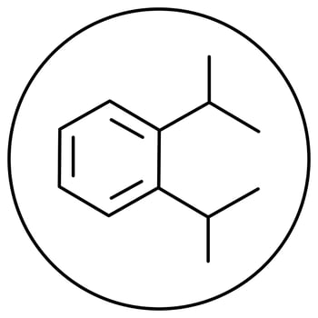 Eco Chemistry for Phthalate-Free Molecule Icon Design vector