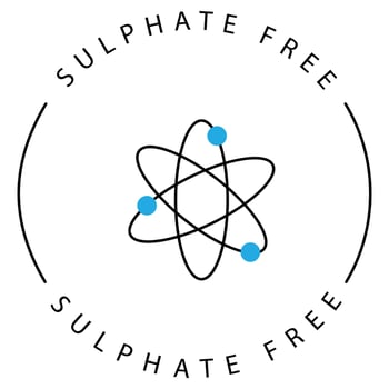 Natural Sulphate-Free Clean Vecctor Icon Design vector