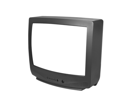 Old analog TV. Retro technology concept png