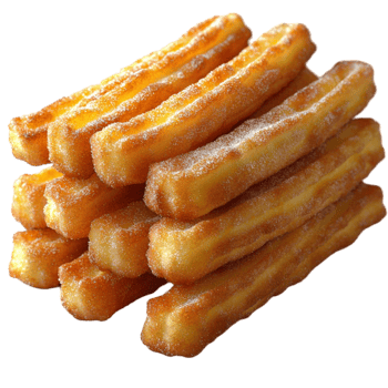 Golden Churros Piled png