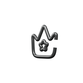 A crown icon 3d render symbol png