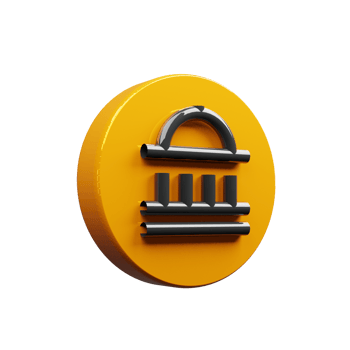 3d render icon museum png