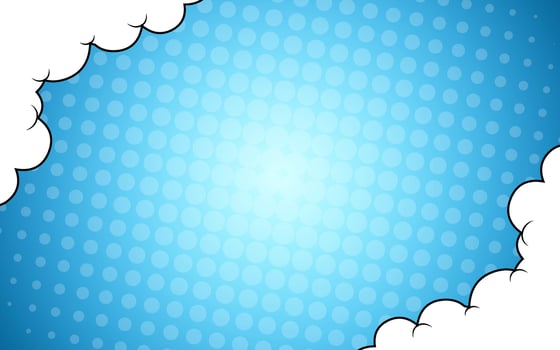 Comic background. Pop art texture. vector