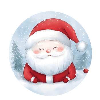 Cute Christmas Santa Claus png