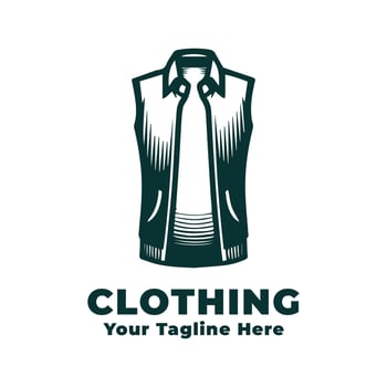 Design Clothing Simple Logo vector
