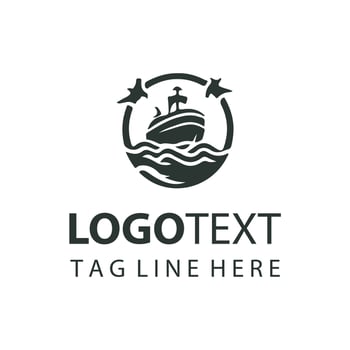 Storm breakers Call ship logo vector