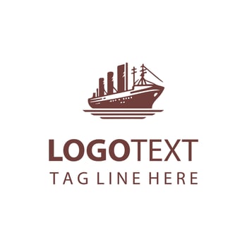 Windfall Explorer ship logo vector