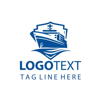 Dream catcher Ship logo vector