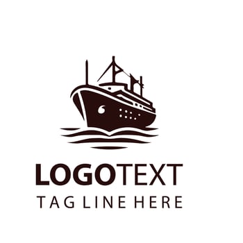 Sea Seraph Ship Logo vector