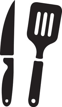 Versatile Kitchen Utensil Graphic Illustration for Culinary Projects vector